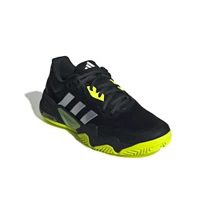 Pánska tenisová obuv adidas Solematch Control 2 Clay Core Black/Lucid Lemon