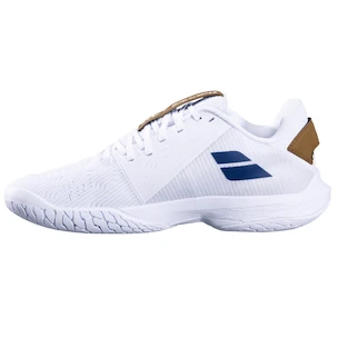 Pánska tenisová obuv Babolat Jet Tere 2 AC Wimbledon Men White/Blue Navy