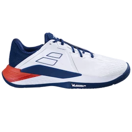 Pánska tenisová obuv Babolat Propulse Fury 3 AC M White/Estate Blue