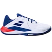 Pánska tenisová obuv Babolat Propulse Fury 3 Clay Men White/Estate Blue