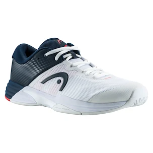 Pánska tenisová obuv Head Revolt Evo 2.0 AC White/Dark Blue