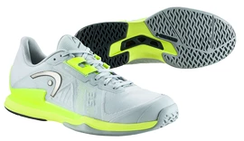 Pánska tenisová obuv Head Sprint Pro 3.5 AC Grey/Yellow