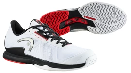 Pánska tenisová obuv Head Sprint Pro 3.5 AC White/Black