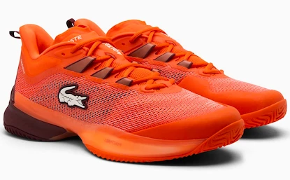 Pánska tenisová obuv Lacoste  AG-LT23 Ultra Clay Orange/Burgundy