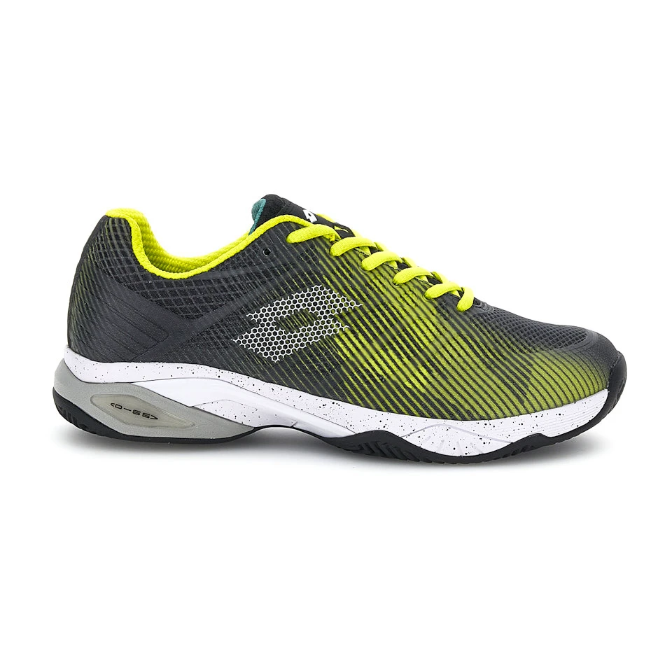 Pánska tenisová obuv Lotto Mirage 300 III Clay All Black/Acacia Green