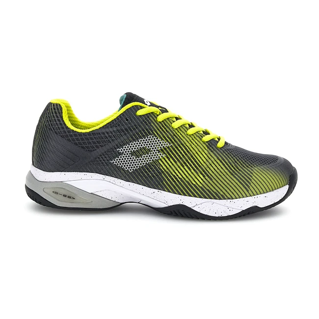 Pánska tenisová obuv Lotto Mirage 300 III Clay All Black/Acacia Green