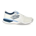 Pánska tenisová obuv Lotto Raptor Hyperpulse 100 III Clay All White/Mallard Blue