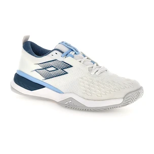 Pánska tenisová obuv Lotto Raptor Hyperpulse 100 III SPD All White/Mallard Blue  EUR 42