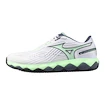Pánska tenisová obuv Mizuno Wave Enforce Tour 2 CC White/Neo Mint