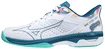 Pánska tenisová obuv Mizuno  Wave Exceed Tour 5 AC White/Moroccan Blue