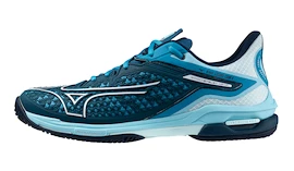 Pánska tenisová obuv Mizuno Wave Exceed TOUR 6 AC Moroccan Blue/White/Blue Topaz