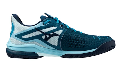 Pánska tenisová obuv Mizuno Wave Exceed TOUR 6 AC Moroccan Blue/White/Blue Topaz  EUR 42