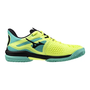 Pánska tenisová obuv Mizuno Wave Exceed Tour 6 CC Sunny Lime/Black/Atlantis
