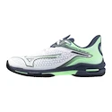 Pánska tenisová obuv Mizuno Wave Exceed Tour 6 CC White/India Ink/Neo Mint  EUR 43