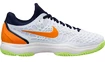 Pánska tenisová obuv Nike  Zoom Cage 3 Clay White/Orange Peel