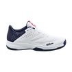Pánska tenisová obuv Wilson Kaos Stroke 2.0 White/Peacoat