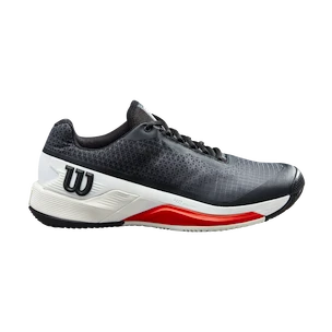 Vyskúšané - Pánska tenisová obuv Wilson Rush Pro 4.0 Clay Black/White  EUR 42 2/3
