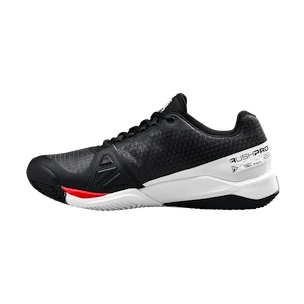 Vyskúšané - Pánska tenisová obuv Wilson Rush Pro 4.0 Clay Black/White  EUR 42 2/3