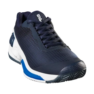 Vyskúšané - Pánska tenisová obuv Wilson Rush Pro 4.0 Clay Navy Blaze  EUR 42