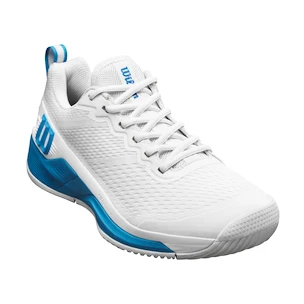 Pánska tenisová obuv Wilson Rush Pro 4.5 White/Atomic Blue  EUR 49 1/3