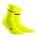 Pánske bežecké ponožky CEP Neon žlté