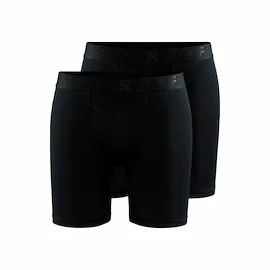 Pánske boxerky Craft Core Dry 6" 2-Pack Black