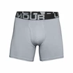 Pánske boxerky Under Armour  Charged Cotton 6in 3 Pack-GRY