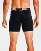 Pánske boxerky Under Armour  Charged Cotton 6in 3Pack Black