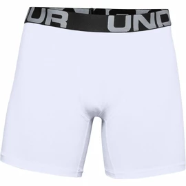 Pánske boxerky Under Armour Charged Cotton 6in 3Pack White