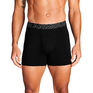 Pánske boxerky Under Armour Perf Cotton 6in 3Pack black