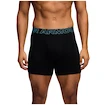 Pánske boxerky Under Armour Perf Cotton 6in 3Pack Black