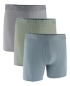 Pánske boxerky Under Armour Perf Cotton 6in 3Pack Blue