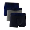 Pánske boxerky Under Armour Perf Cotton Solid 3in 3Pack Navy  XL