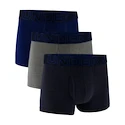 Pánske boxerky Under Armour Perf Cotton Solid 3in 3Pack Navy  XL