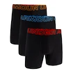 Pánske boxerky Under Armour Perf Tech 6in 3Pack Black  S