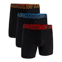 Pánske boxerky Under Armour Perf Tech 6in 3Pack Black  S