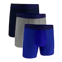 Pánske boxerky Under Armour Perf Tech 6in 3Pack Blue