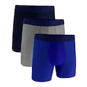 Pánske boxerky Under Armour Perf Tech 6in 3Pack Blue  M