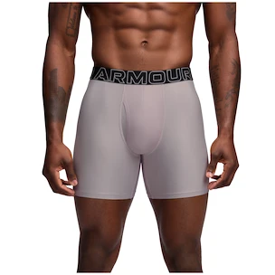 Pánske boxerky Under Armour Perf Tech 6in 3Pack Grey