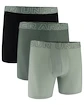 Pánske boxerky Under Armour Perf Tech Mesh 6in 3Pack Green