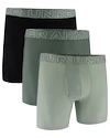 Pánske boxerky Under Armour Perf Tech Mesh 6in 3Pack Green