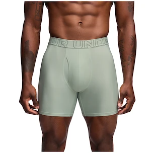 Pánske boxerky Under Armour Perf Tech Mesh 6in 3Pack Green