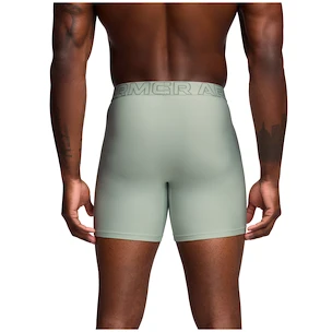 Pánske boxerky Under Armour Perf Tech Mesh 6in 3Pack Green