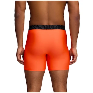 Pánske boxerky Under Armour Perf Tech Mesh 6in 3Pack Red  3XL