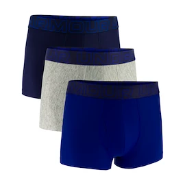 Pánske boxerky Under Armour Perf Tech Solid 3in 3Pack Royal