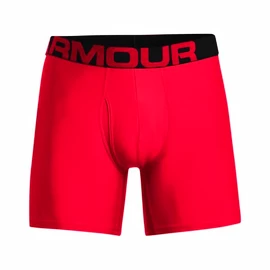 Pánske boxerky Under Armour Tech 6in 2 Pack-RED