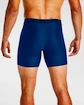 Pánske boxerky Under Armour  Tech 6in 2Pack Blue