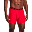 Pánske boxerky Under Armour  Tech 6in 2Pack Red
