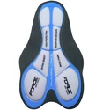 Pánske cyklistické kraťasy Force MTB-11 s vyberateľnou vložkou modré