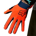 Pánske cyklistické rukavice Fox  Defend oranžové